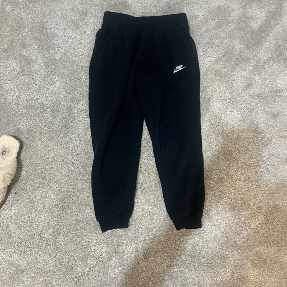 Boys Black Nike Sweatpants
